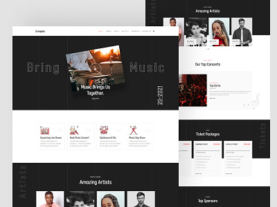 Music Concert WordPress Theme best wordpress theme branding design landing page landing page design live concert live concert wordpress theme music concert music concert wordpress theme ui uidesign uiux ux design website design wordpress wordpress design wordpress theme wordpress theme for musicians wordpress themes