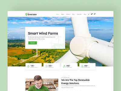 Renewable Energy WordPress Theme