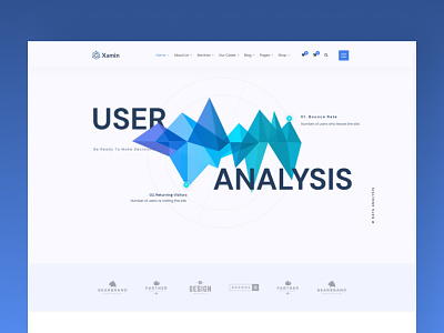 Data Science and Analytics SaaS WordPress Theme