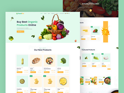 Grocery & Food Store WordPress Theme