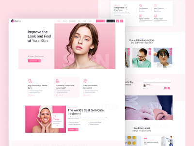 Medical Clinic and Patient Management WordPress Theme Homepage 4