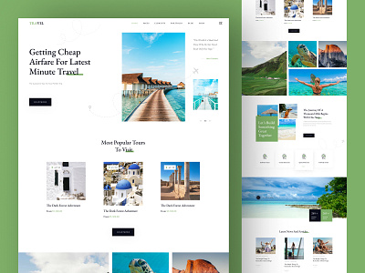 Travel Website Inspiration