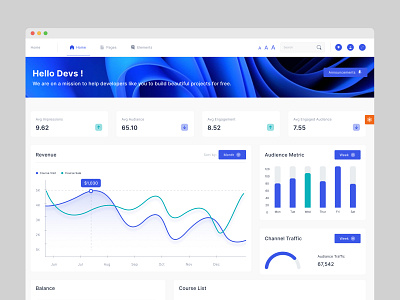 HopeUI Dashboard