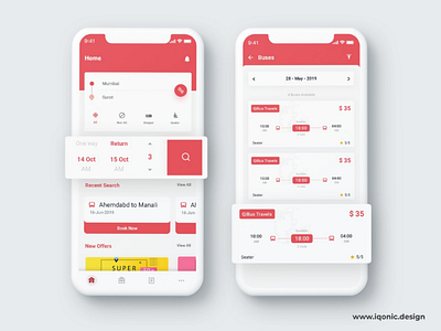 Mobile App UI