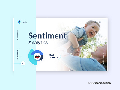Sentiment Analytics - Xamin WordPress theme