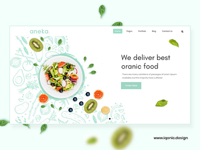 Aneka - Organic food WordPress Theme