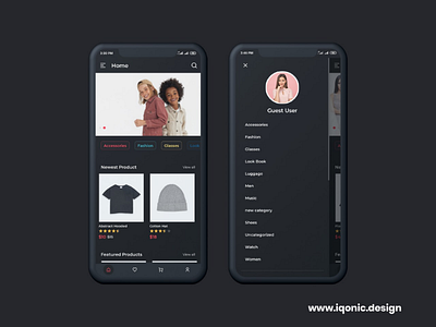 Mobile App Template app design template ui