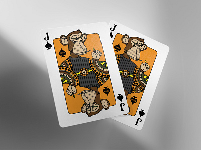 Bored Ape Yacht Club Playing Cards bayc bored ape bored ape yacht club design graphic design illustration playing card vector web3