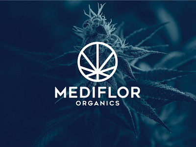 Mediflor Organics branding branding design cannabis cannabis branding cannabis design design identity logo logo design logodesign marijuana mediflor weed
