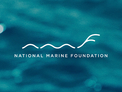 National Marine Foundation branding and identity branding design design designer freelance design identity design logo logo design logo mark marine ocean ocean logo sealife