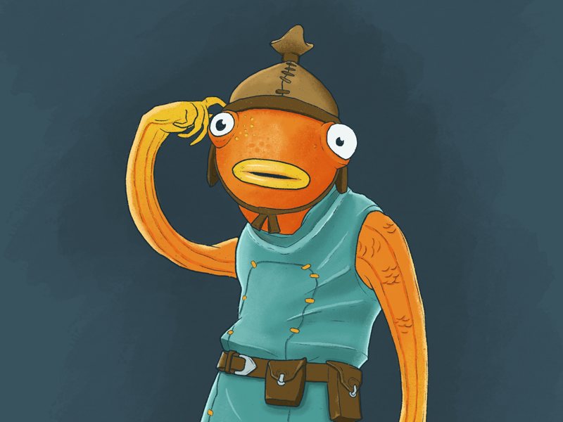 fishstick drawing