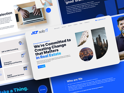 JKF - Website Design branding browser clean design dubai graphic design illustration industry it logo minimal minimal logo ui user interface web website