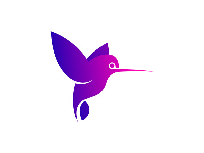 Hummingbird Mark branding icon identity logo mark