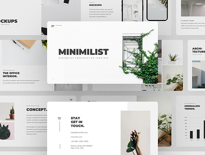 Minimilis - Minimalist Business Presentation Template branding business clean google slides keynote minimalist pitch deck portfolio power point presentation presentation design presentation layout presentation template pricing services simple simplicity slide