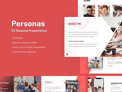 Personas CV Resume Presentation