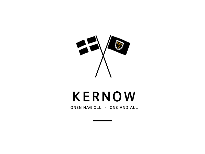 Kernow - Cornwall after effects animation cornwall flags kernow logo waving