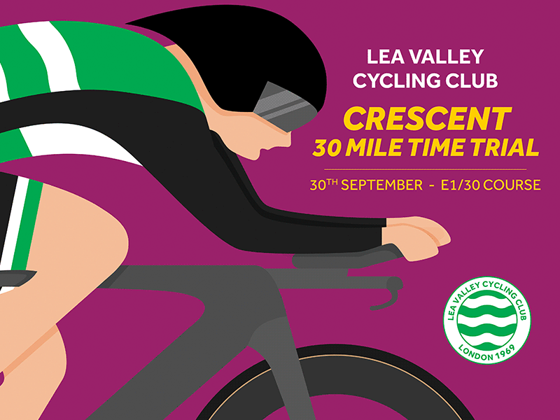 Club Time Trials 52 week challenge clean club cycling cycling cyclist illustration time trail tt