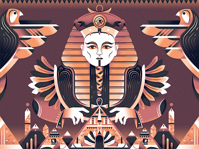 Egypt character egypt illustration pattern