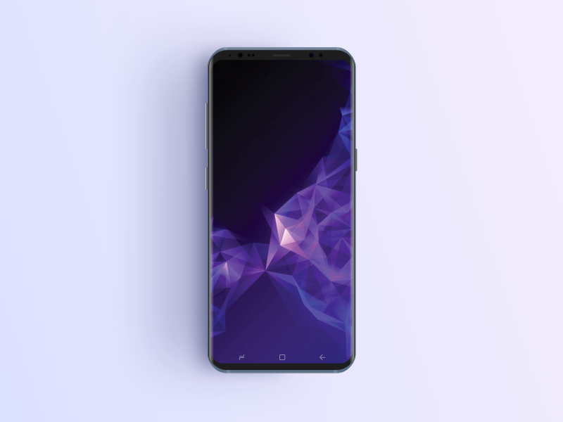 Free Samsung S9 Phone Mockup ui ux android samsung marketing application mobile template sketch download mockup samsung s9