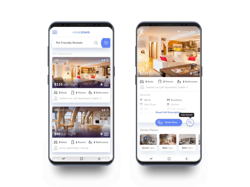  House  Rental App  by Ryan Sael Dribbble Dribbble