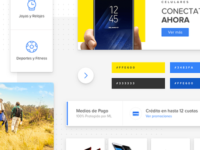 Rediseño Home behance case desktop discovery ecommerce home mobile navigation study ui ux web