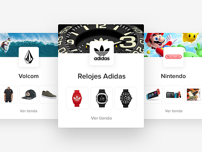 Tiendas Oficiales behance case desktop discovery ecommerce home mobile navigation study ui ux web