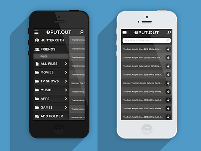 PUT.OUT (put.io x-platform mobile app)