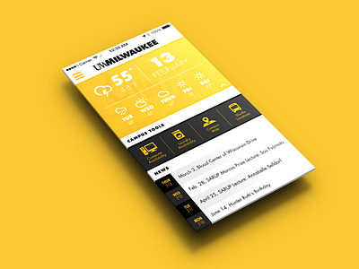 UWM University App Concept