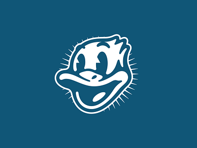 Happy Duck branding cartoon graphic design illustration logo mascot