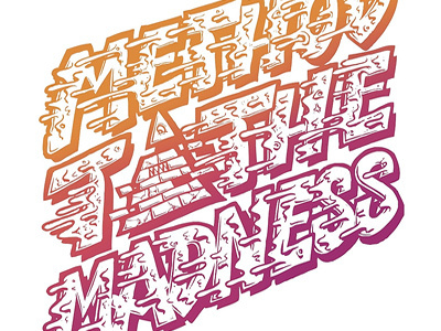 Method to the Madness graffiti illuminati illustration lettering street art typography vector