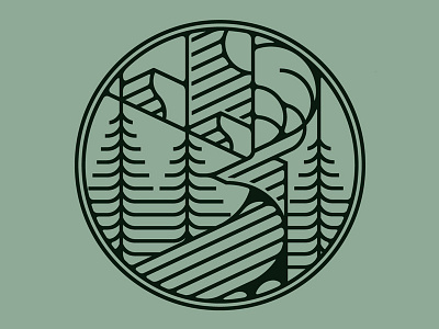 Deer Icon deer design emblem geometric icon illustration logo minimalist mountain outdoors simple woods