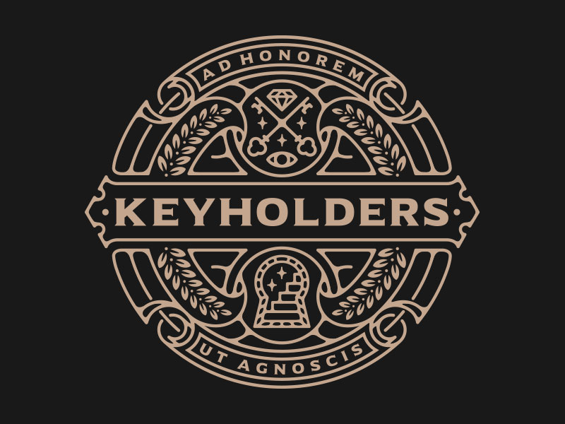 Keyholders logo by Jeff Trish on Dribbble