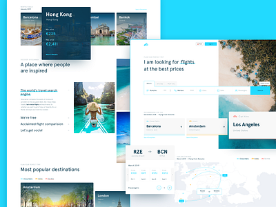 Skyscanner Homepage Redesign Concept
