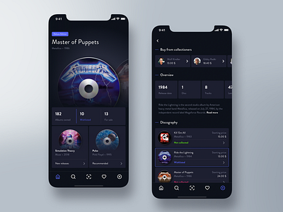 CD Collectioner APP 💿 by Mateusz Szymkowicz on Dribbble