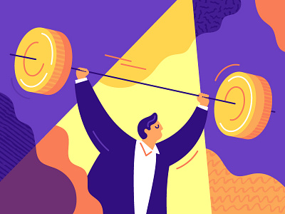 Make Millions by Maria Kotyshova on Dribbble