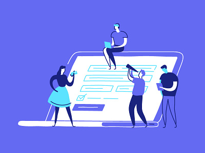 Request Processing by Mary Kotyshova on Dribbble