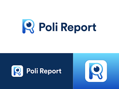Poli Report - Logo Design branding identity design logo