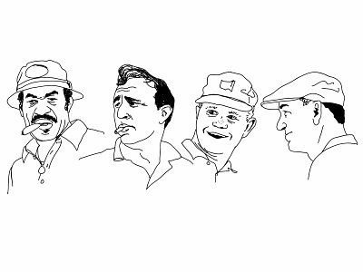 Golf Legends golf illustration