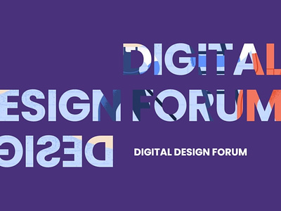Digital Design Forum on Facebook