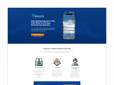 Breezecom | Landing Page landingpage