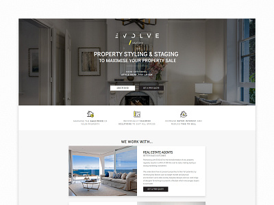 Evolve Styling | Landing Page landingpage