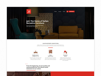 Jati Furniture | Landing Page