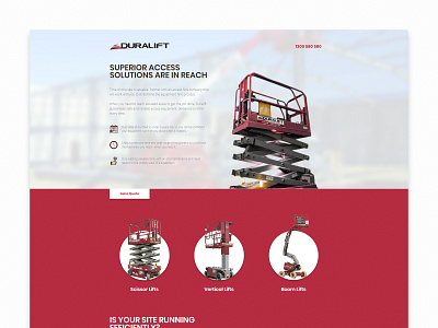 Duralift | Landing Page