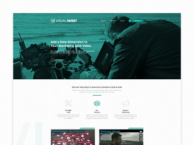 Visual Invest | Landing Page