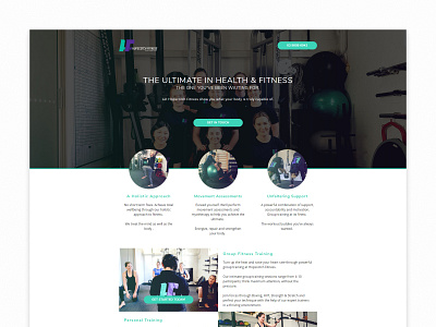 Hopscotch Fitness | Landing Page