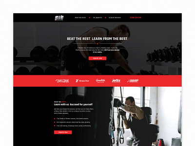 Fitness Industry Training | Landing Page landingpage