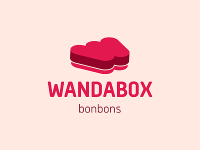 Wandabox bonbon box cake candy chocolate logo mark monograph pack symbol