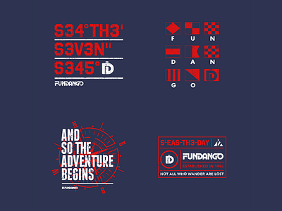 Sailing T-shirt logos for Fundango pt.2