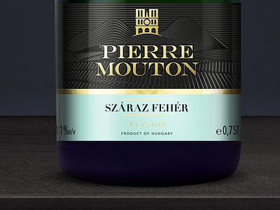Pierre Mouton champagne label