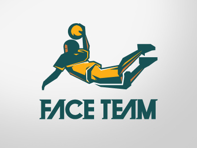 Face Team 127 acrobatic ball basketball design emblem face graphic logo logo design logotype medoks medox sport street team theater